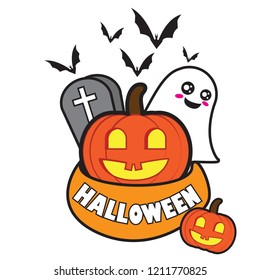 Halloween vector illustraion