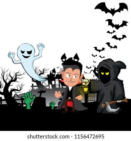 Halloween vector illustration