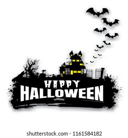 Halloween vector illustration.
