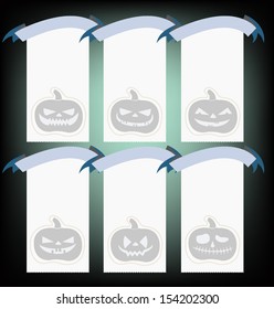 Halloween vector illustration.