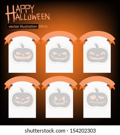 Halloween vector illustration.