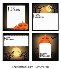 Halloween vector illustration.