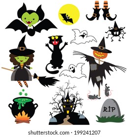 Halloween vector illustration