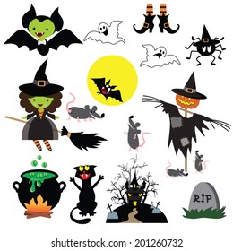 Halloween vector illustration