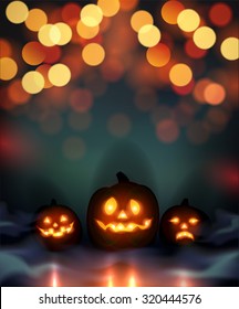 Halloween vector illustration.