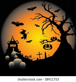 Halloween vector illustration