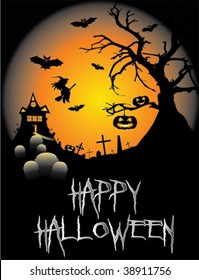Halloween vector illustration
