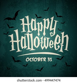 Halloween vector illustration.