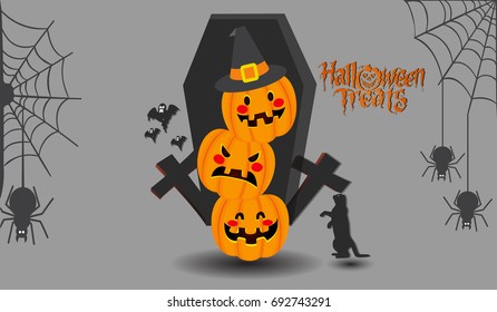 Halloween vector illustration