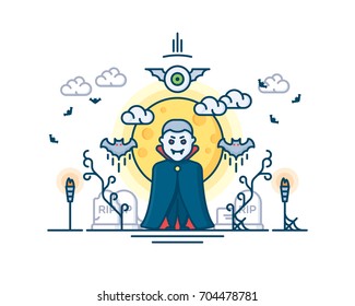Halloween vector illustration
