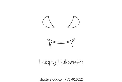 Halloween. Vector illustration.