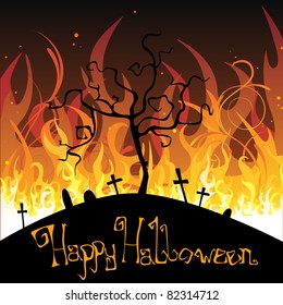 Halloween vector illustration