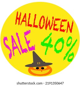 Ilustración vectorial de Halloween 40% fuera de venta