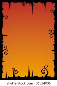 Halloween vector illustration background