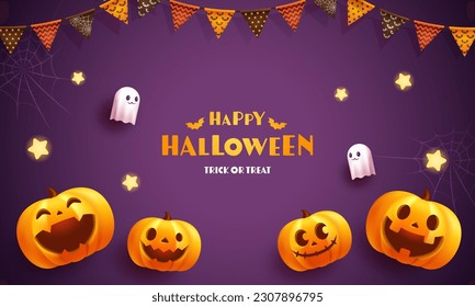 Halloween vector illustration background. for banners and posters.