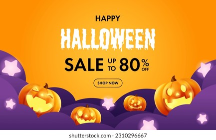 Halloween vector illustration background. for banners and posters.