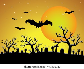 Halloween, Vector illustration EPS10.