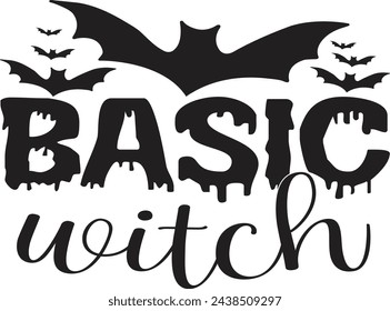 Halloween Vector illustration, Happy Halloween t-shirt design 