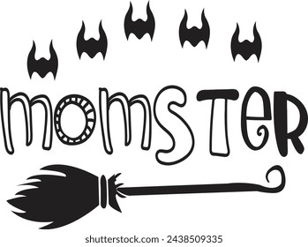 Halloween Vector illustration, Happy Halloween t-shirt design 