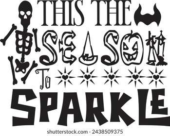 Halloween Vector illustration, Happy Halloween t-shirt design 