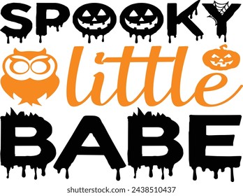 Halloween Vector illustration, Happy Halloween t-shirt design
