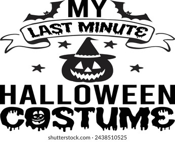 Halloween Vector illustration, Happy Halloween t-shirt design