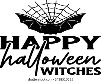 Halloween Vector illustration, Happy Halloween t-shirt design