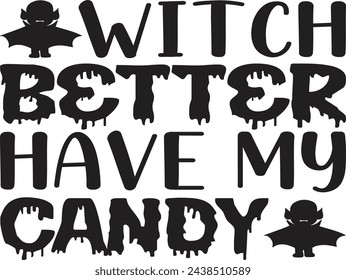 Halloween Vector illustration, Happy Halloween t-shirt design