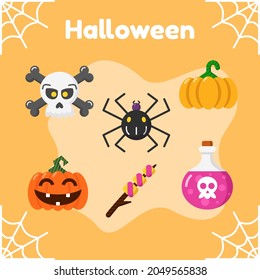 Halloween Vector Illustration for Halloween Season