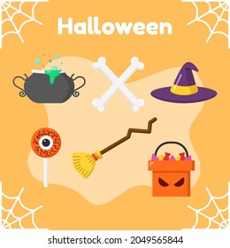 Halloween Vector Illustration for Halloween Season