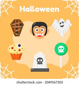 Halloween Vector Illustration for Halloween Season