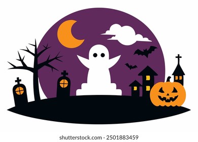 Halloween Vector Illustration: Spooky Designs and Creepy Graphics for Festive Fun