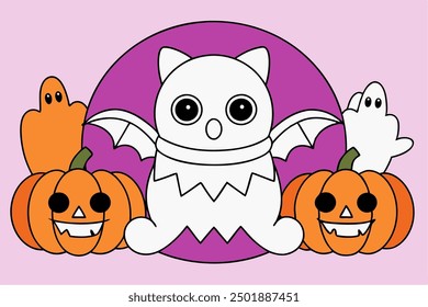 Halloween Vector Illustration: Spooky Designs and Creepy Graphics for Festive Fun