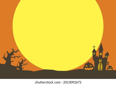 Halloween vector image title cute illustration

