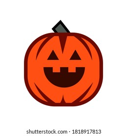Halloween vector. Halloween isolated on white background. Vector illustration.