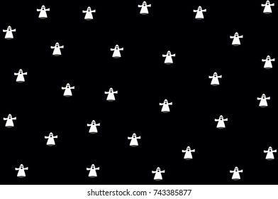 halloween vector pattern background
