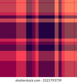 Halloween vector pattern with plaid stripes and pumpkins, spooky ghosts, and scary ornaments. Ideal for autumn background, textile, fabric, party decor, greeting cards, posters, or tiled wallpaper.