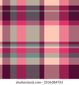 Halloween vector pattern with plaid stripes and pumpkins, spooky ghosts, and scary ornaments. Ideal for autumn background, textile, fabric, party decor, greeting cards, posters, or tiled wallpaper.