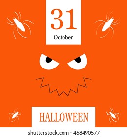 Halloween vector poster
