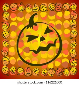 Halloween Vector Pumpkins