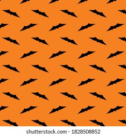 Halloween vector seamless colorful pattern design, modern and stylish. 
Vector illustration.