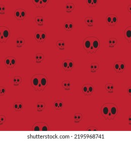 Halloween vector seamless pattern. Halloween Seamless Pattern.