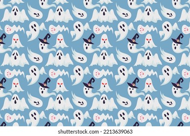 Halloween Vector Seamless Pattern. Element for Halloween events. Vector illustration
