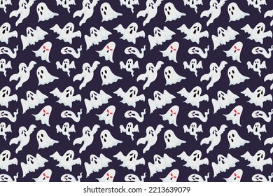 Halloween Vector Seamless Pattern. Element for Halloween events. Vector illustration