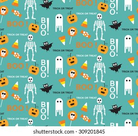 halloween vector seamless pattern. Endless texture can be used for wallpaper, pattern fills, web page,background,surface. vector illustration 