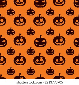Halloween vector seamless pattern
and wallpaper