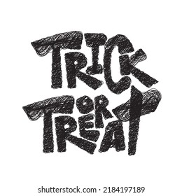 halloween vector sketch illustration, scribble art