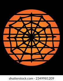 diseño de camiseta vectorial de halloween