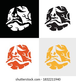 Halloween vector sticker editable Files