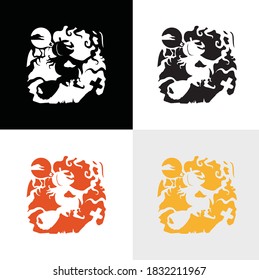 Halloween vector sticker editable Files